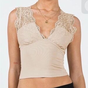 never worn princess polly lace cami top